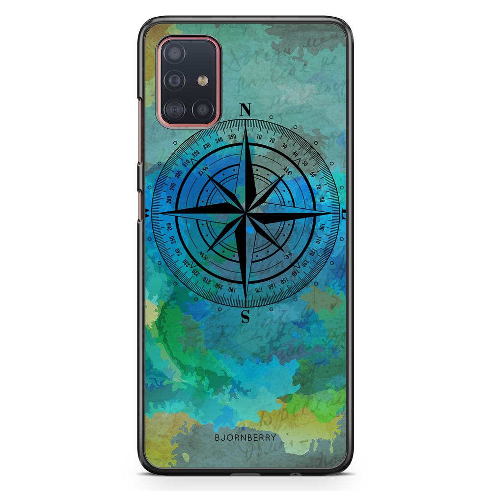 Samsung Galaxy A51 Case - Compass Background