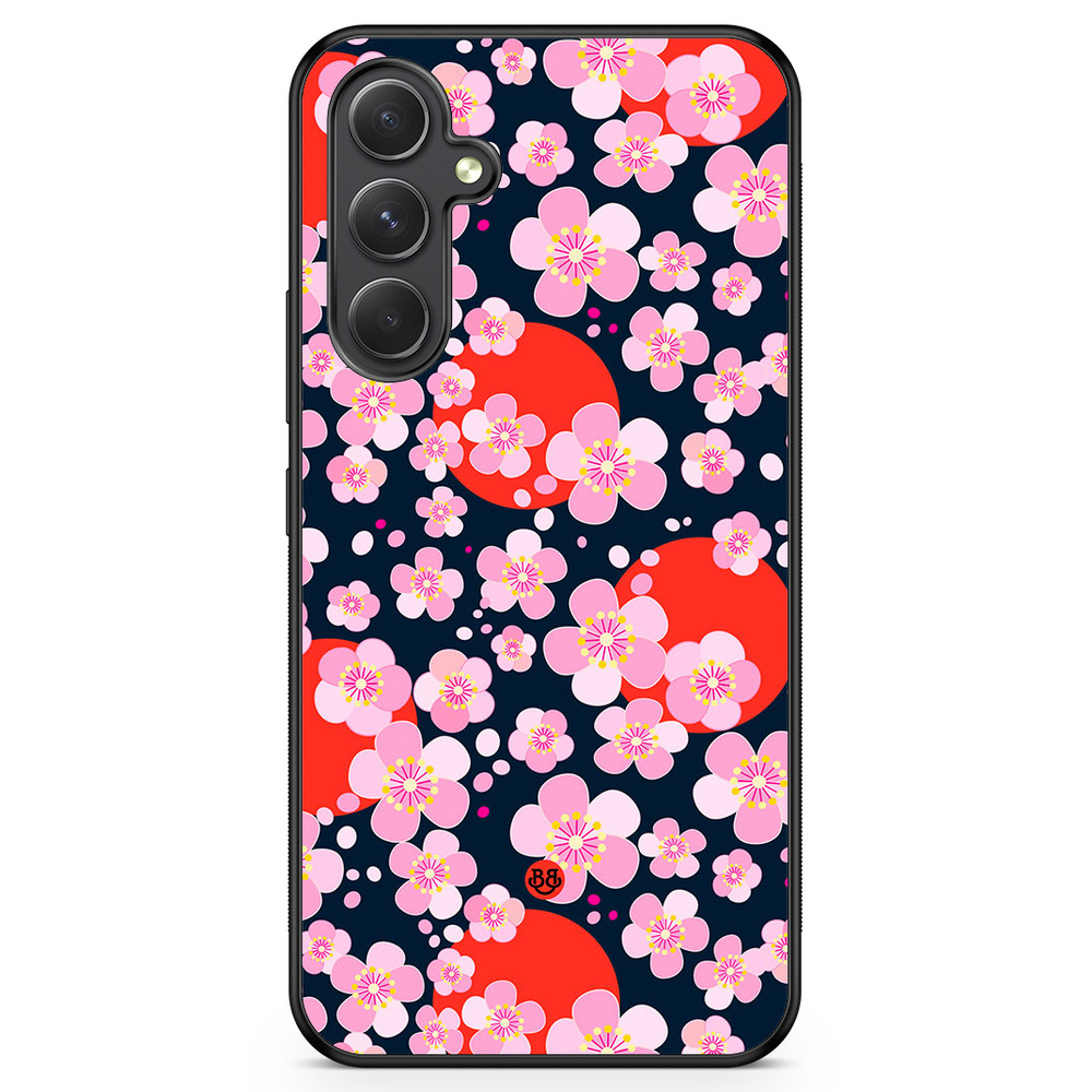 Samsung Galaxy A54 5G Case - Japanese Flowers