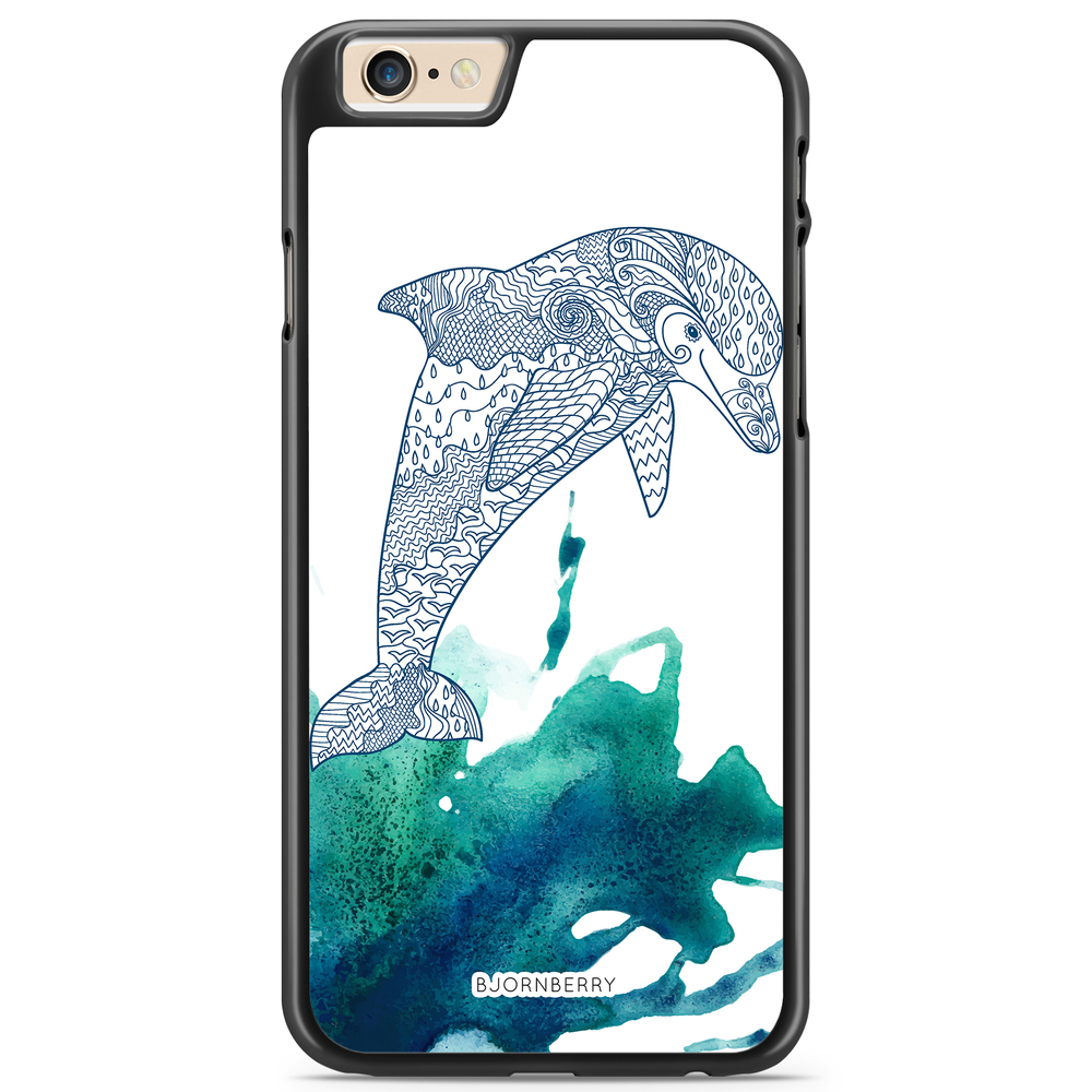 iPhone 6 Plus/6s Plus Case - Mandala Dolphine