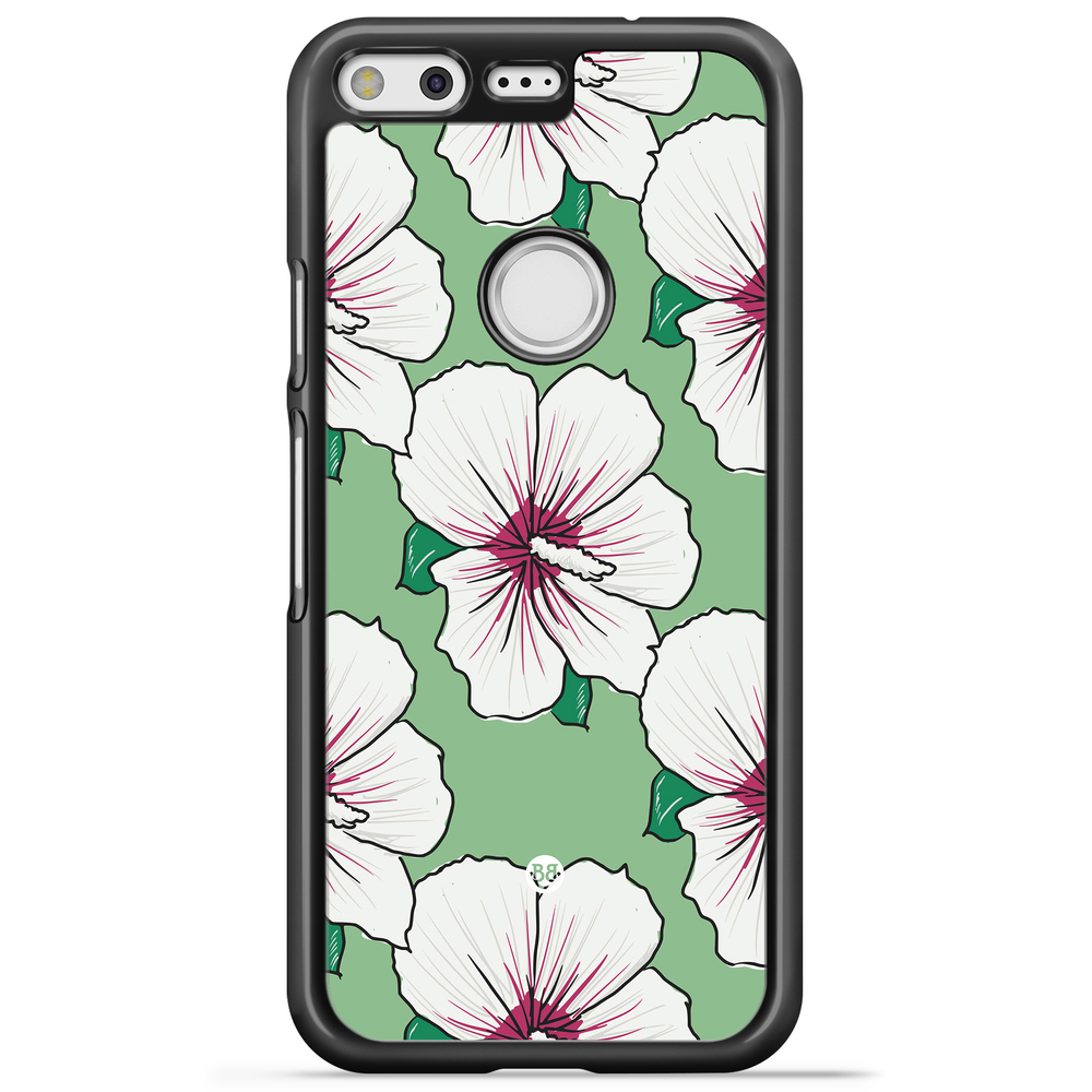 Google Pixel Case - Creamy White Flowers
