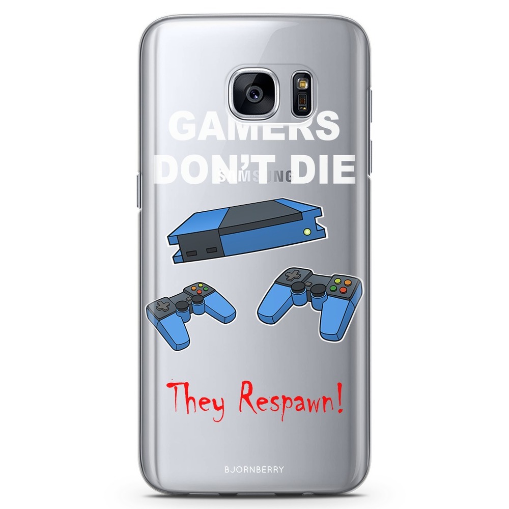 Samsung Galaxy S6 TPU Case - Gamers Don't Die