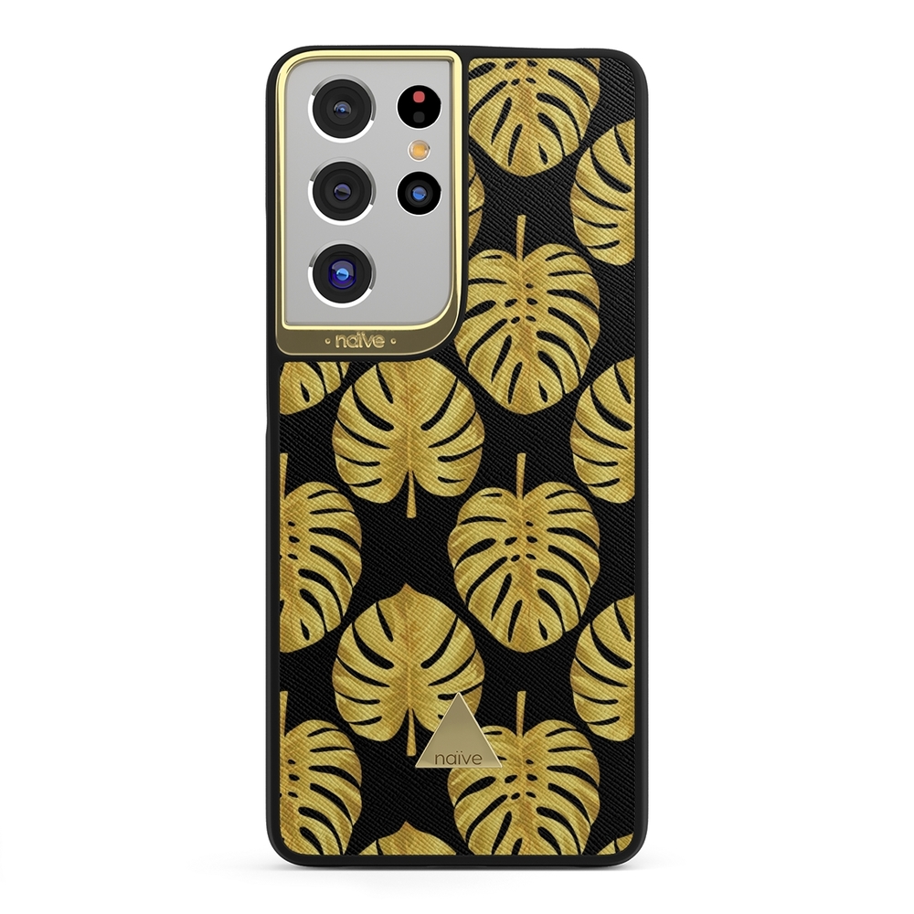 Naive Samsung Galaxy S21 Ultra Case - Monstera
