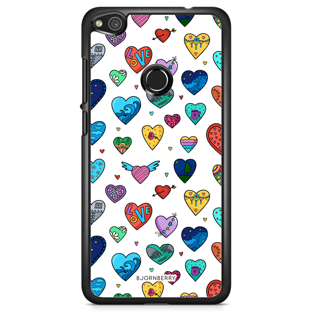 Huawei Honor 8 Lite Case - Hearts