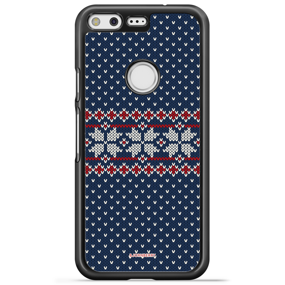 Google Pixel Case - Knitted Xmas