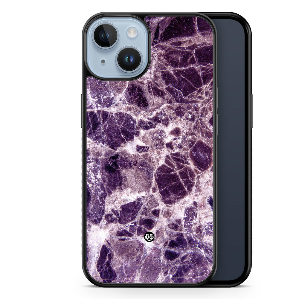 iPhone 14 Plus Case - Purple Marble