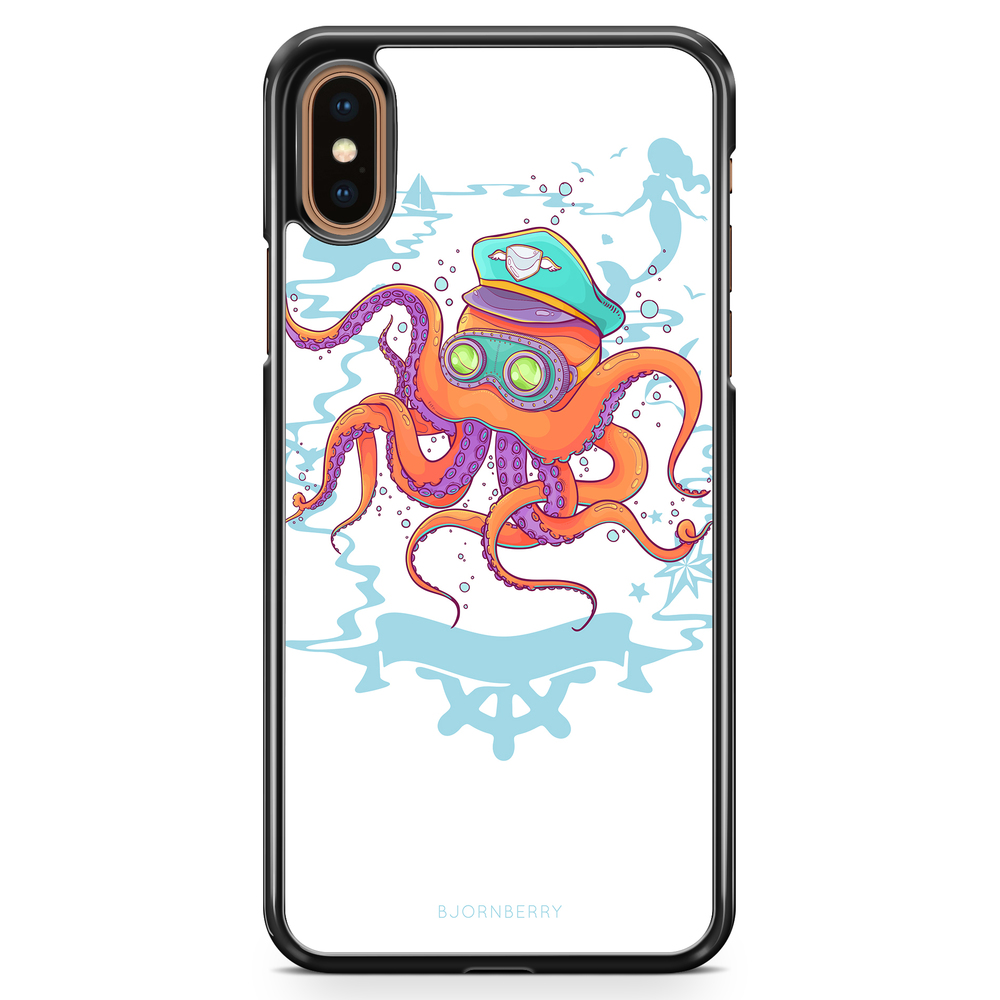 iPhone XS Max Case - Captain Octopus