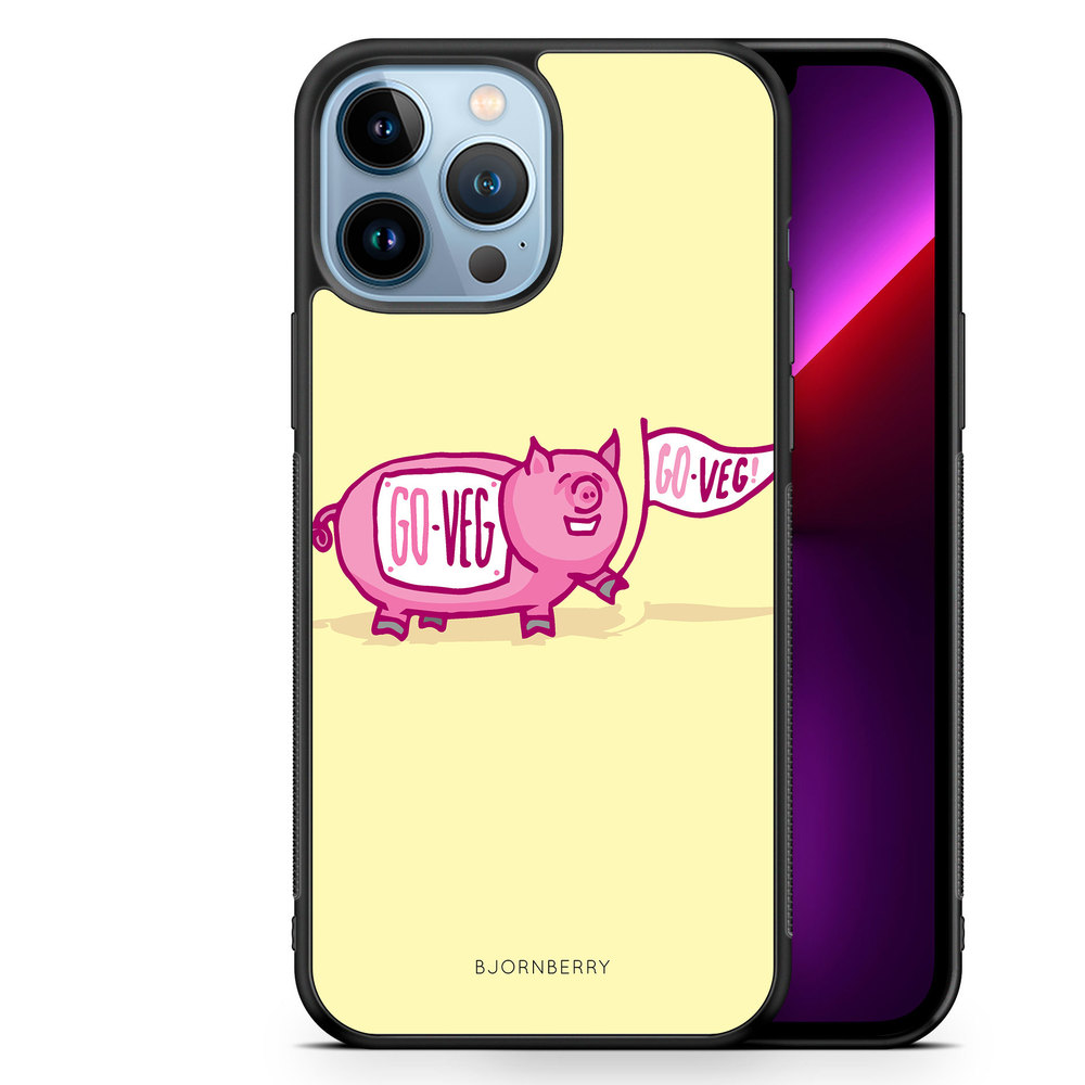 iPhone 13 Pro Max Case - Pink Pig
