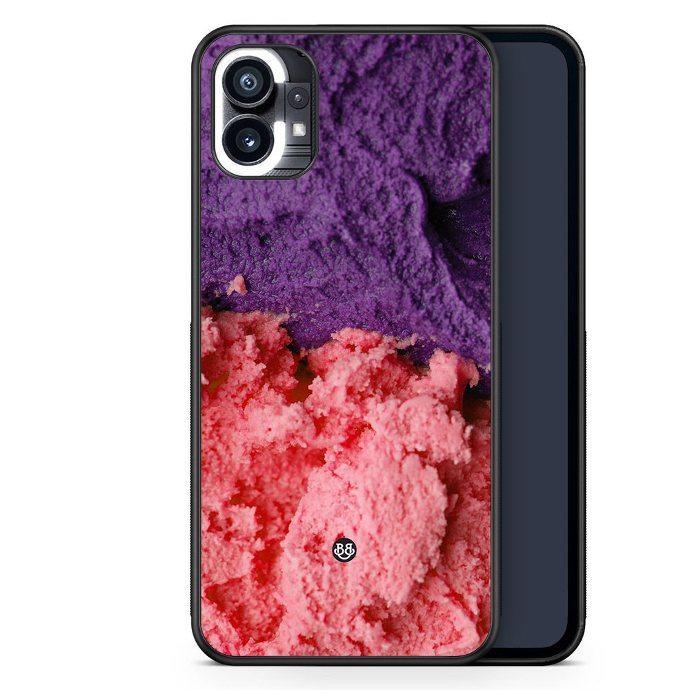 Nothing Phone (1) Case - Ice-crea pink/purple