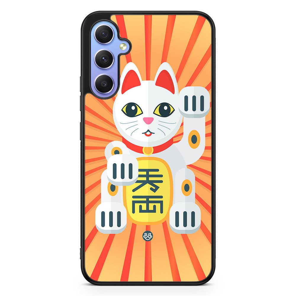 Samsung Galaxy A34 5G Case - Lucky Cat