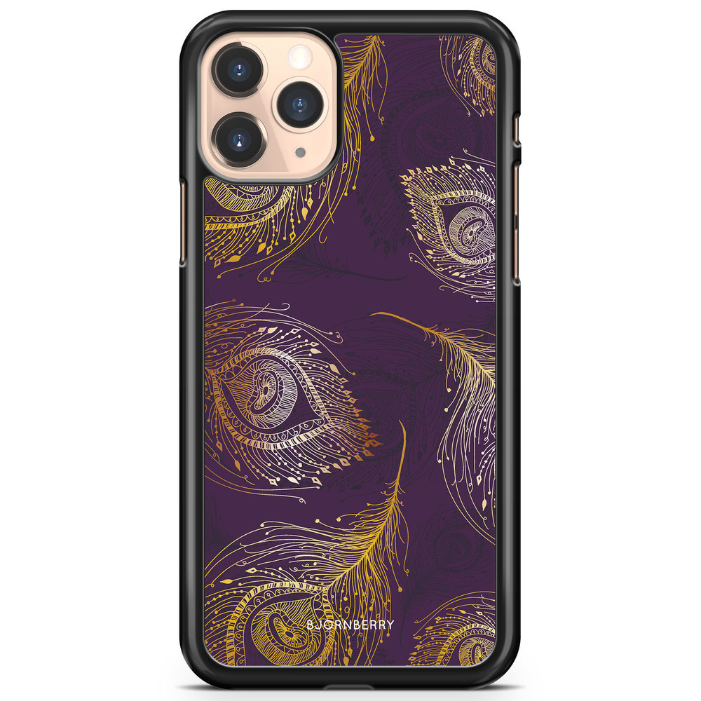 iPhone 11 Pro Max Case - Peacock Feathers