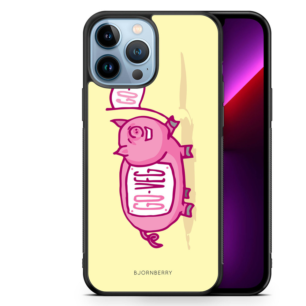 iPhone 13 Pro Max Case - Pink Pig
