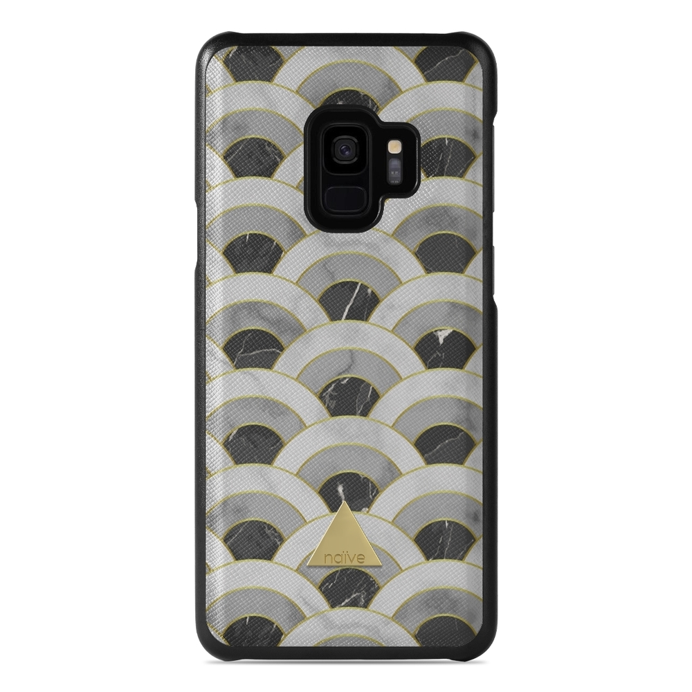 Naive Samsung Galaxy S9 Case - Marble Wave