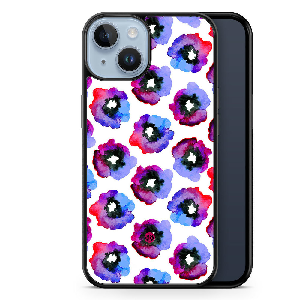 iPhone 14 Plus Case - Violet Flowers