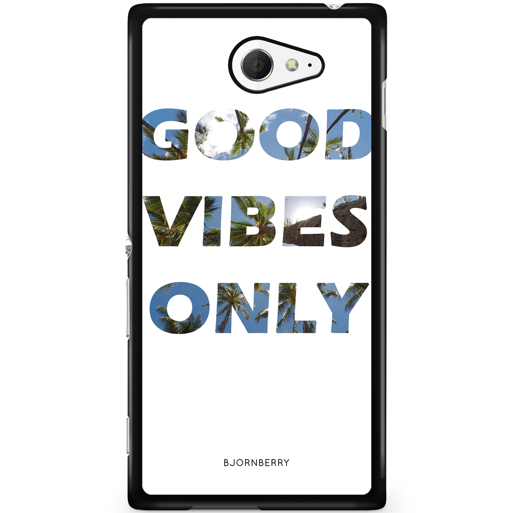 Sony Xperia M2 Aqua Case - Good Vibes Only