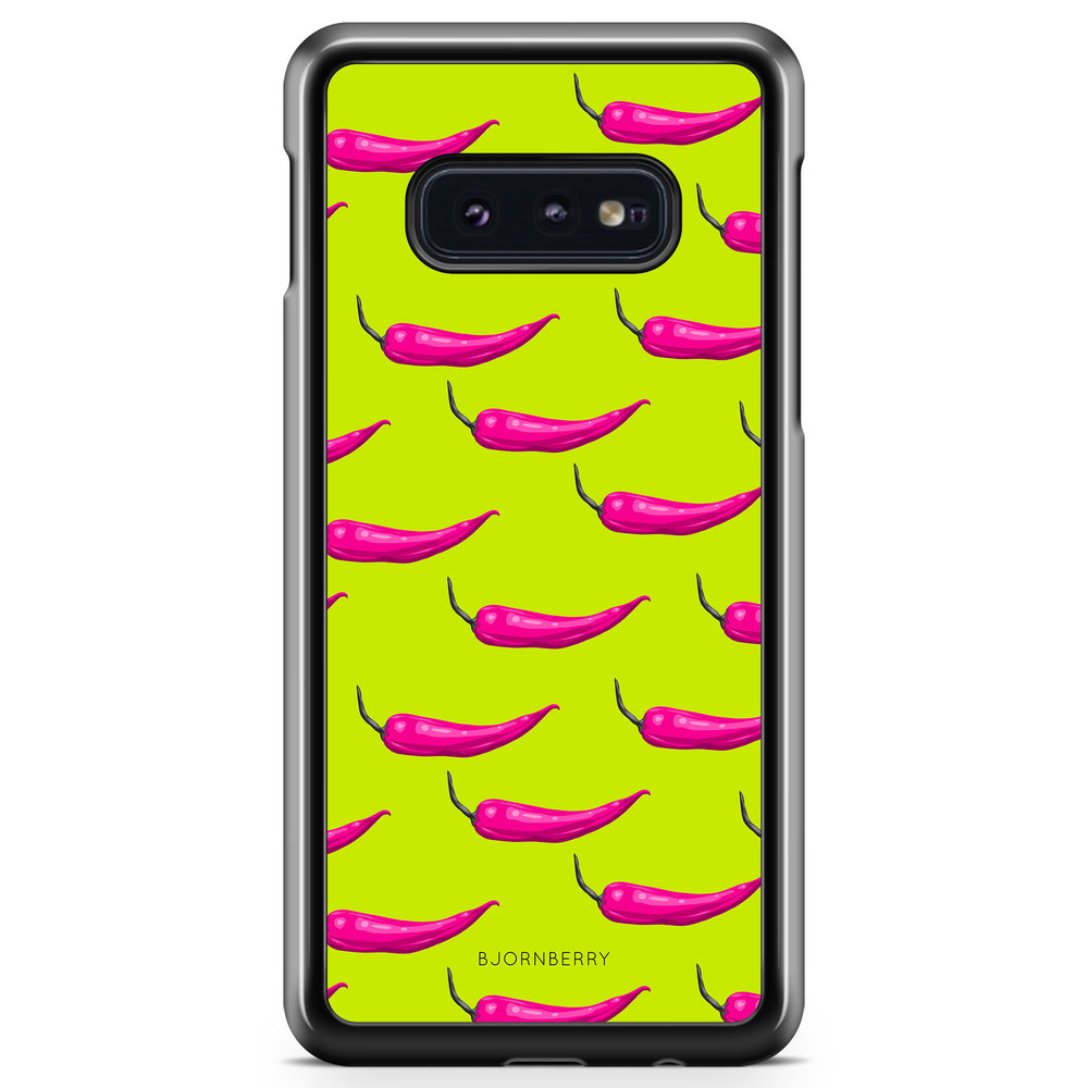 Samsung Galaxy S10e Case - Chilli Pattern