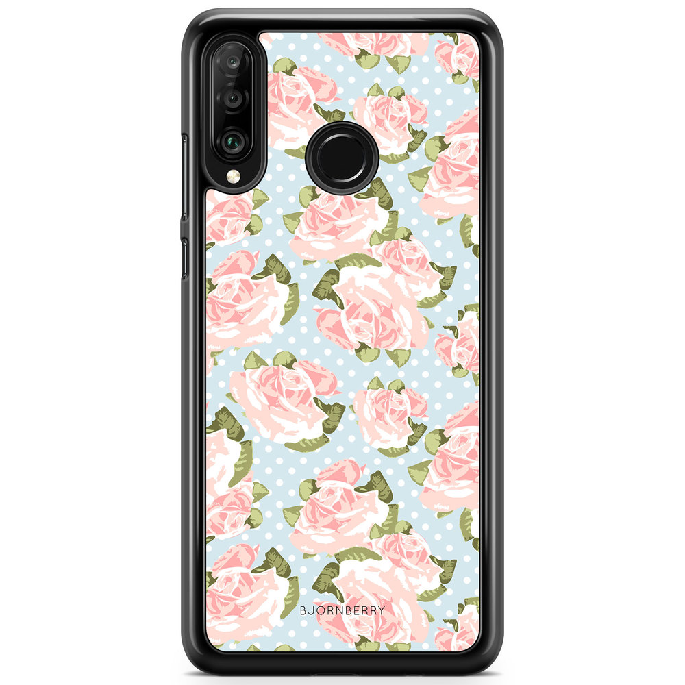 Huawei P30 Lite Skal - Rosor | Mobilskal & Mobilfodral BJORNBERRY