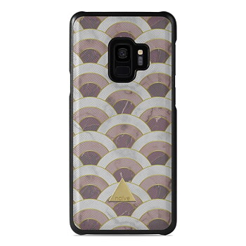 Naive Samsung Galaxy S9 Case - Pink Marble Wave
