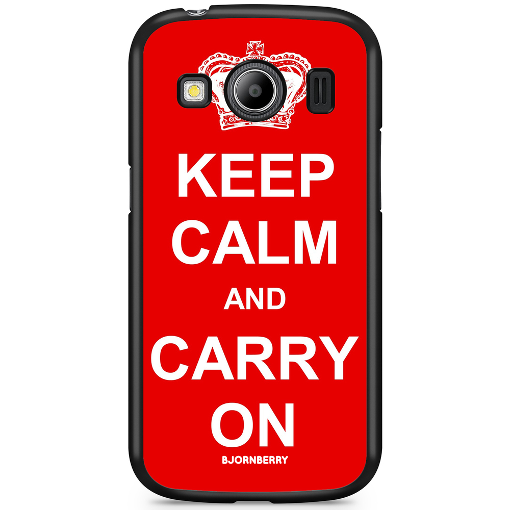 Samsung Galaxy Ace 4 Case - Keep calm carry on