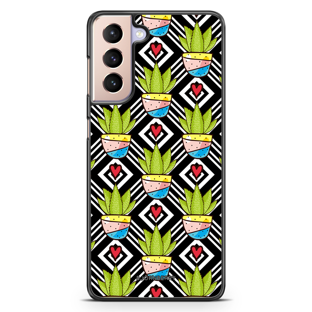 Samsung Galaxy S21 Case - Cactus Pattern