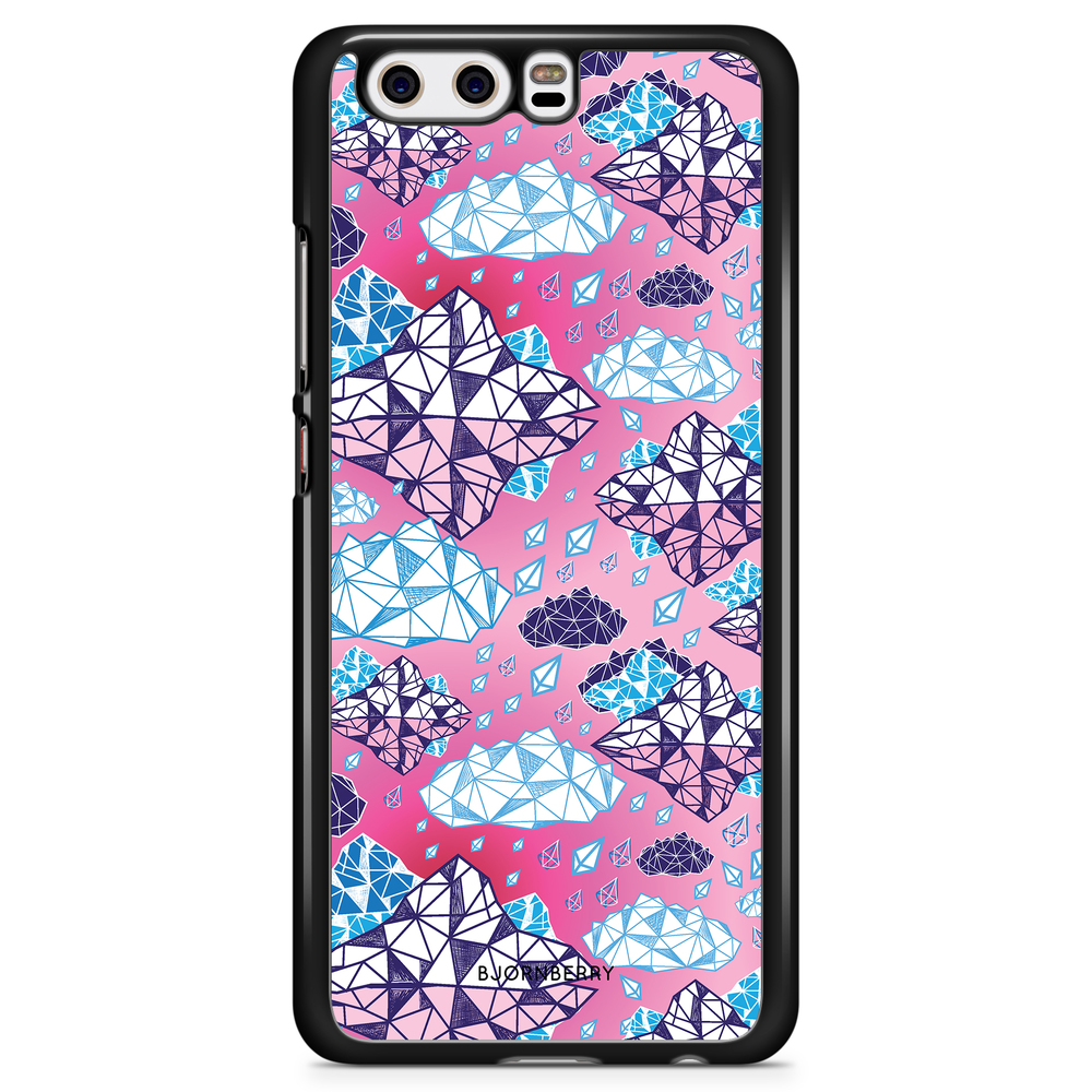 Huawei P10 Case - Geometric Clouds
