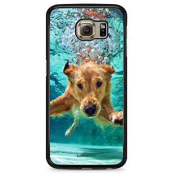Samsung Galaxy S6 Edge Skal - Hund i Vatten