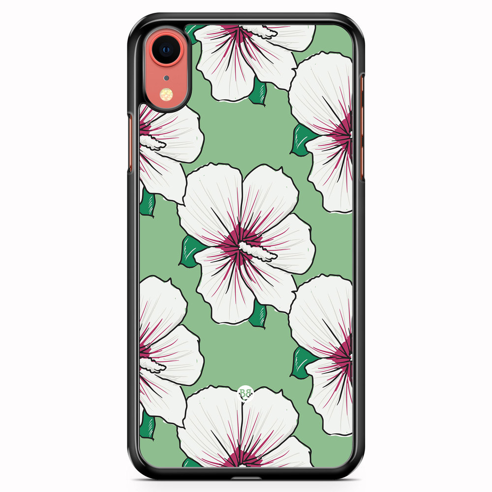 iPhone XR Case - Creamy White Flowers