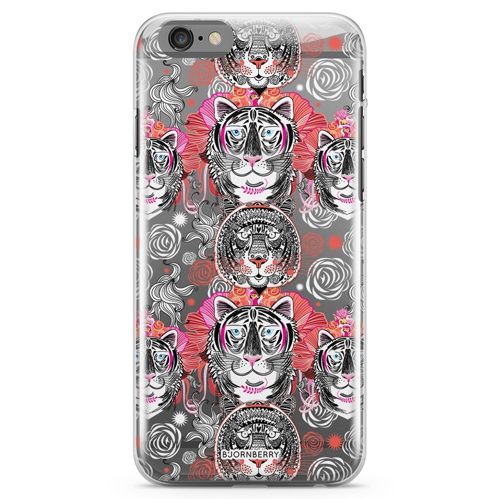 iPhone 6/6s TPU Case - Cartoon Tigers