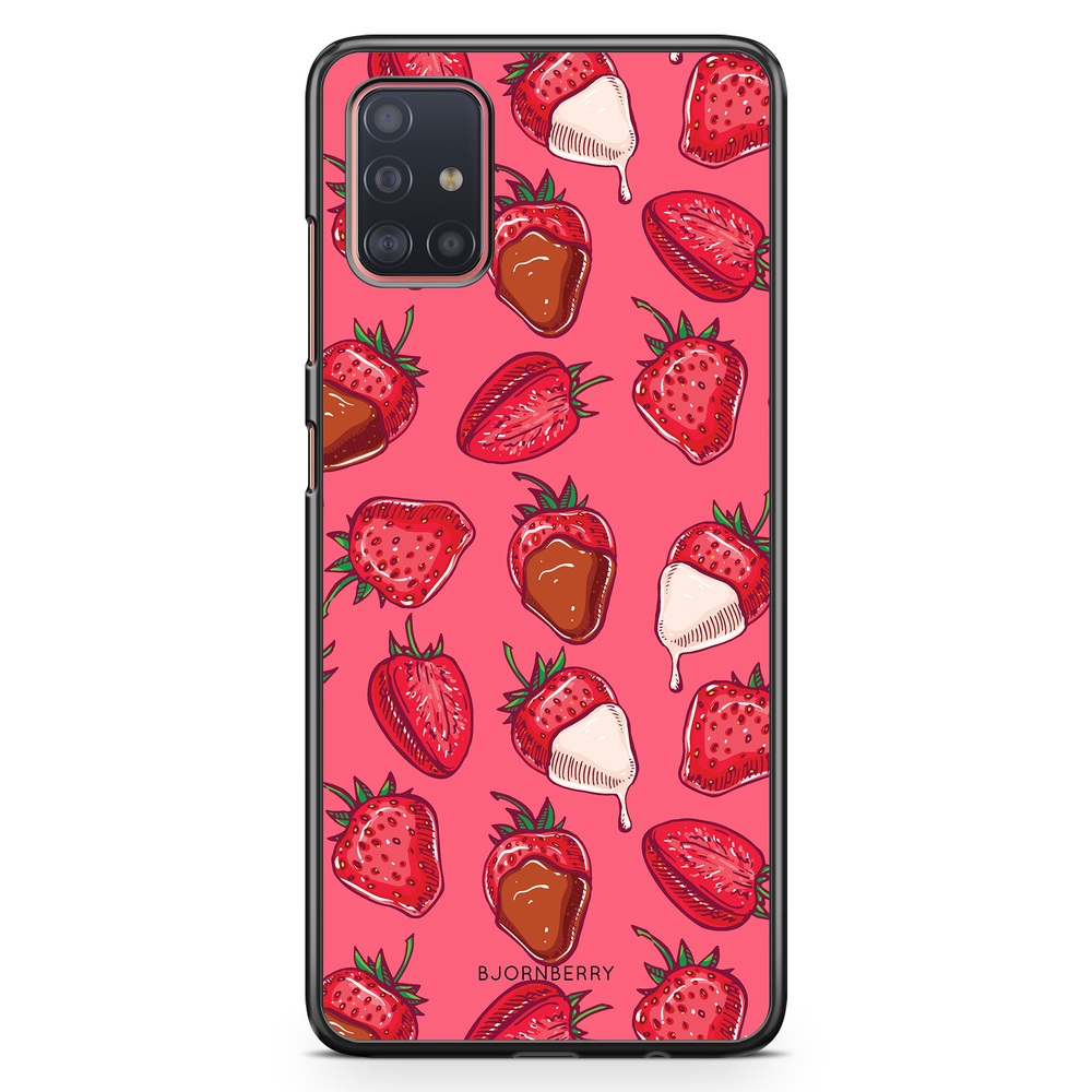 Samsung Galaxy A51 Case - Strawberry Chocolate
