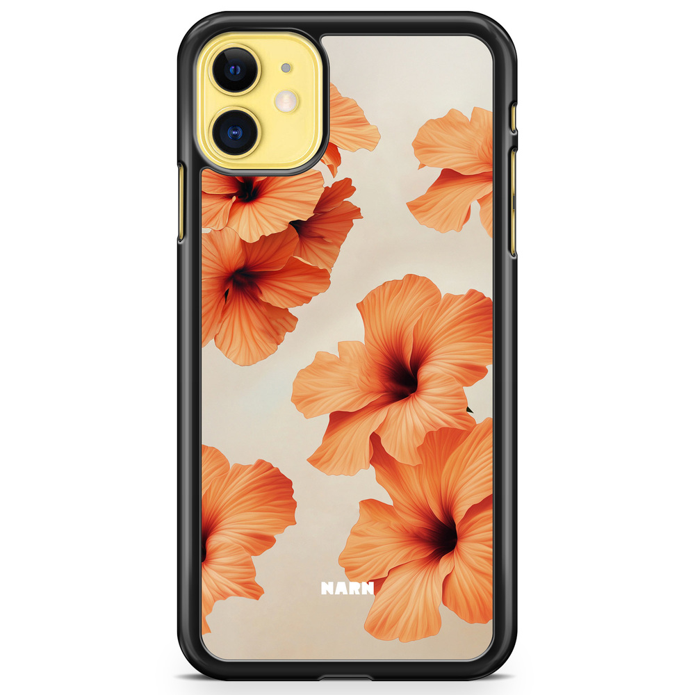 iPhone 11 Case - Hibiscus Era - Papaya