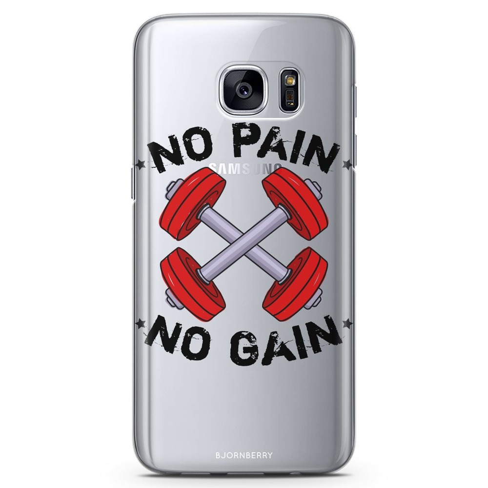 Samsung Galaxy S6 TPU Case - No Pain No Gain