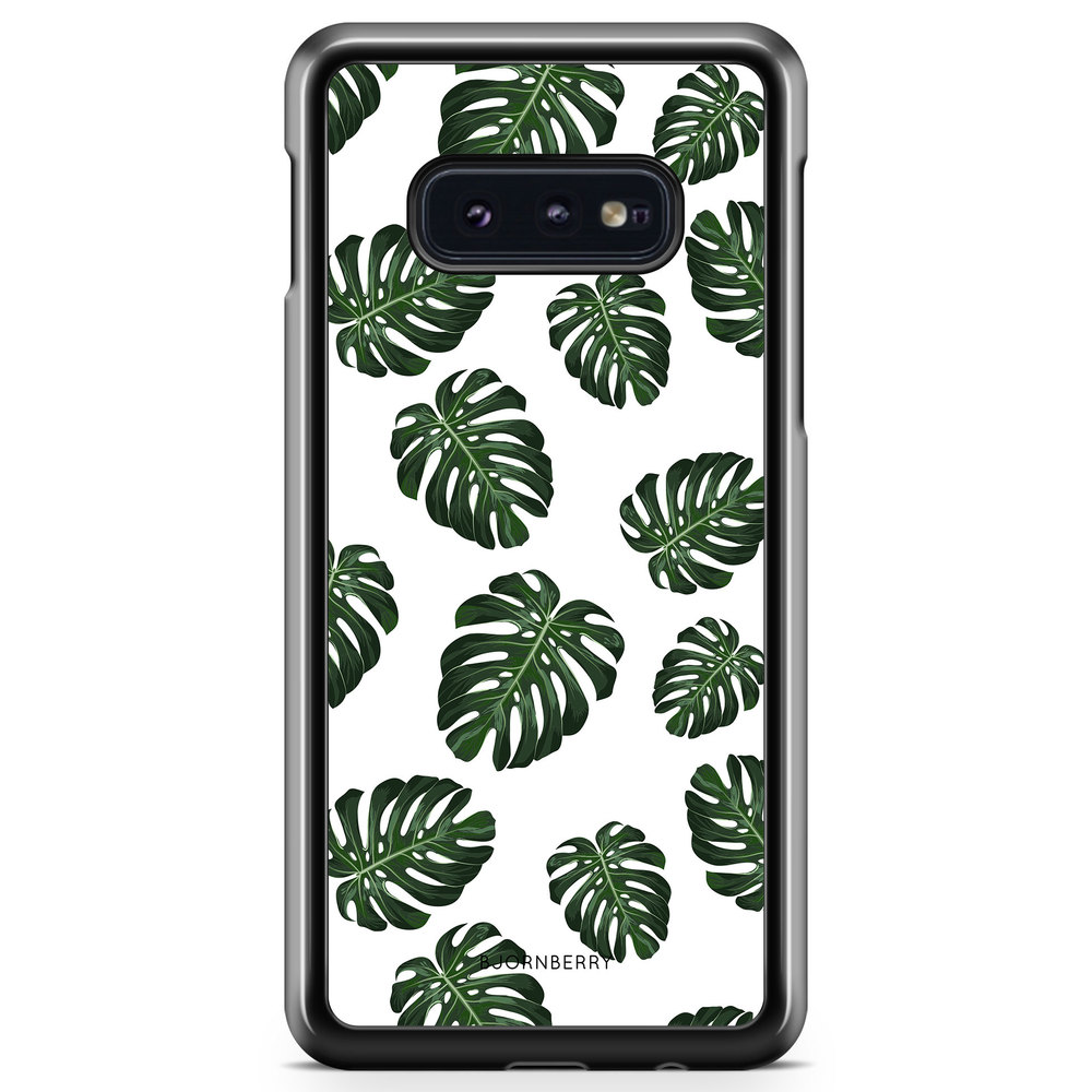 Samsung Galaxy S10e Case - Monstera Pattern