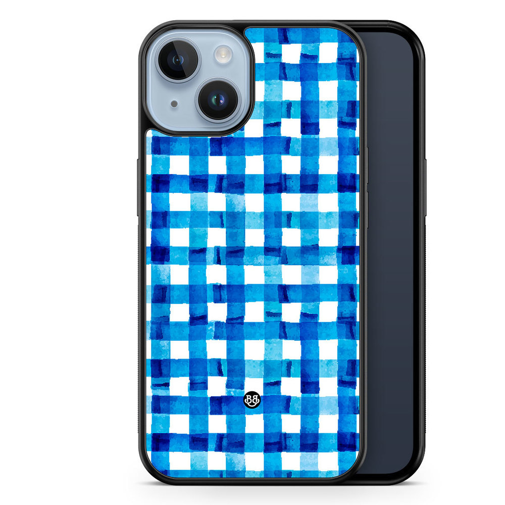 iPhone 14 Plus Case - Blue Stripes