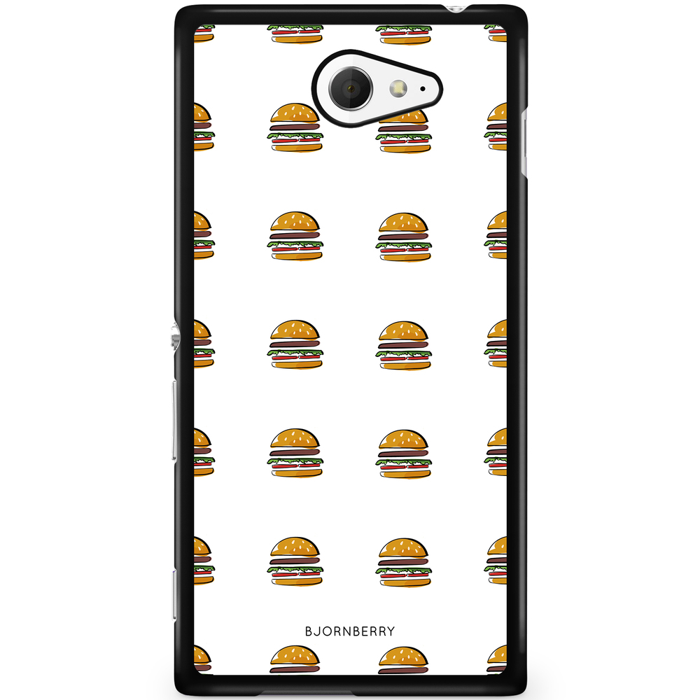 Sony Xperia M2 Aqua Case - Hamburgers