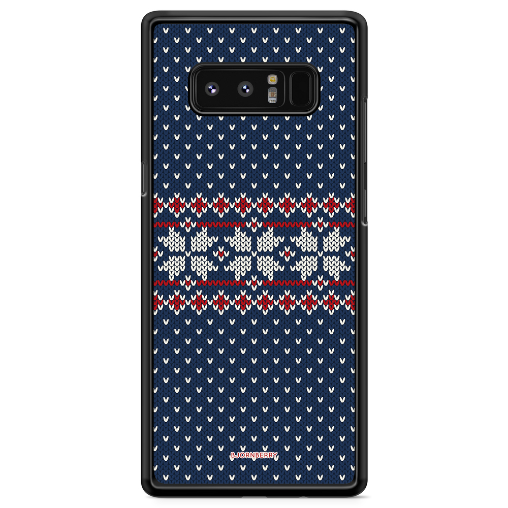Samsung Galaxy Note 8 Case - Knitted Xmas