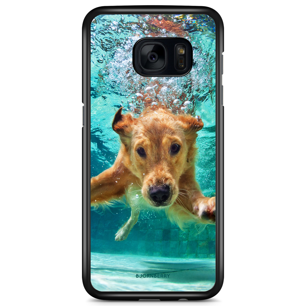 Samsung Galaxy S7 Edge Case - Dog Underwater