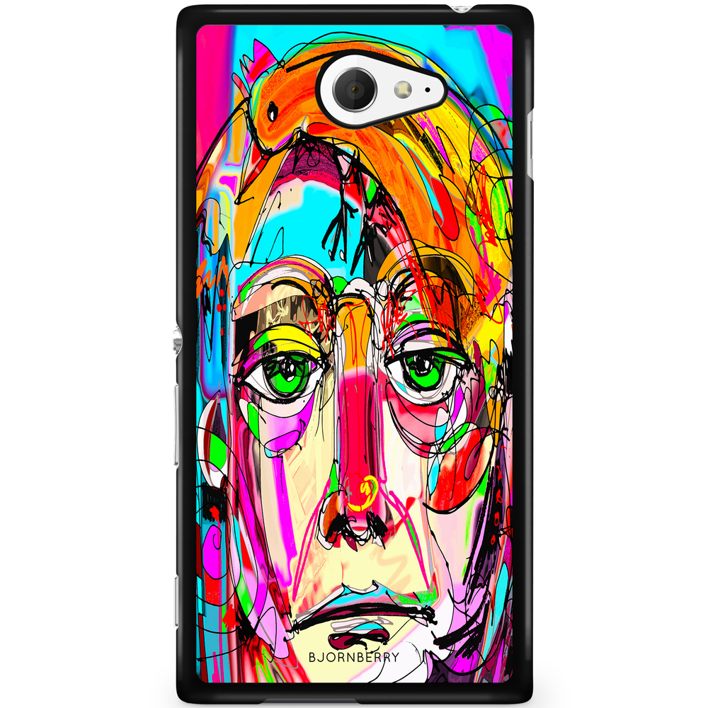 Sony Xperia M2 Aqua Case - Abstract Portrait