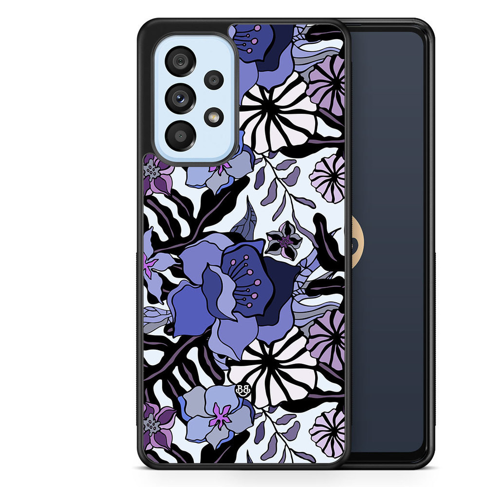 Samsung Galaxy A53 5G Case - Purple Flowers