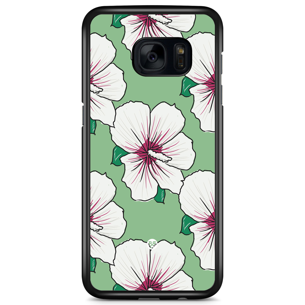 Samsung Galaxy S7 Case - Creamy White Flowers