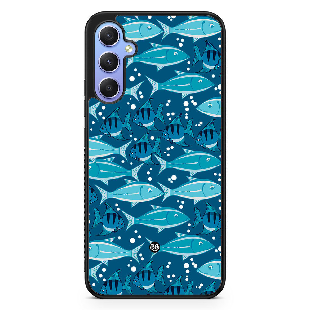 Samsung Galaxy A34 5G Case - Fish Pattern