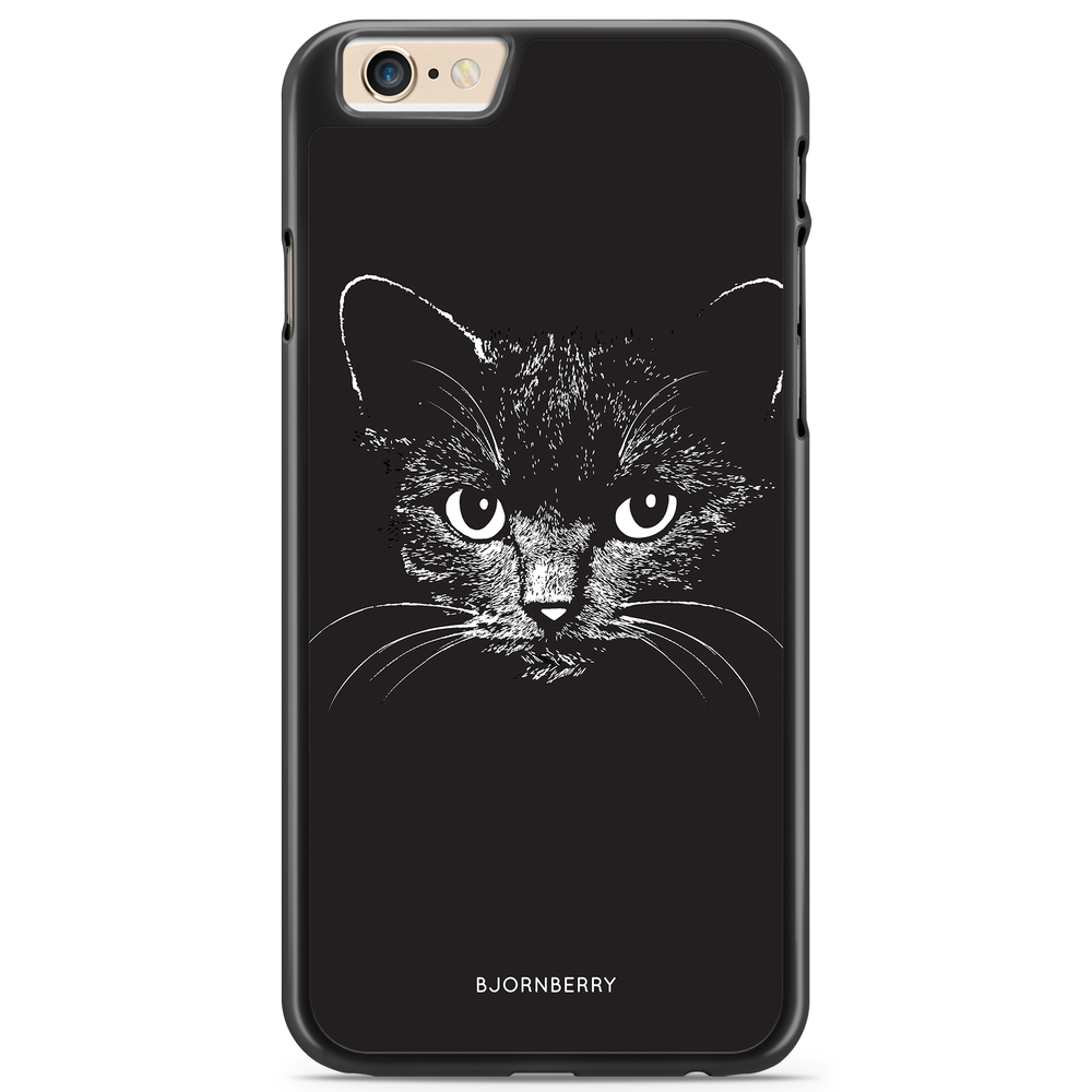iPhone 6 Plus/6s Plus Case - Black/White Cat