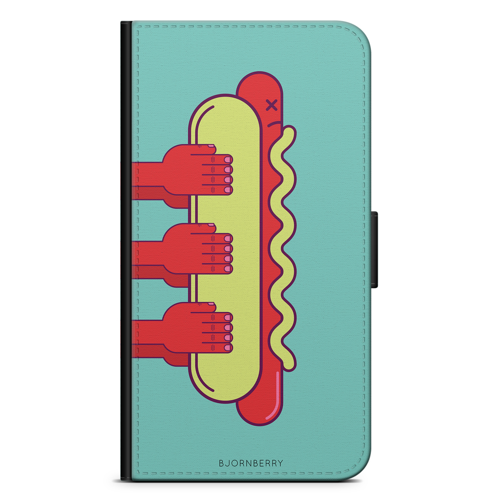 Huawei Y6 (2017) Wallet Case - Hot Dog