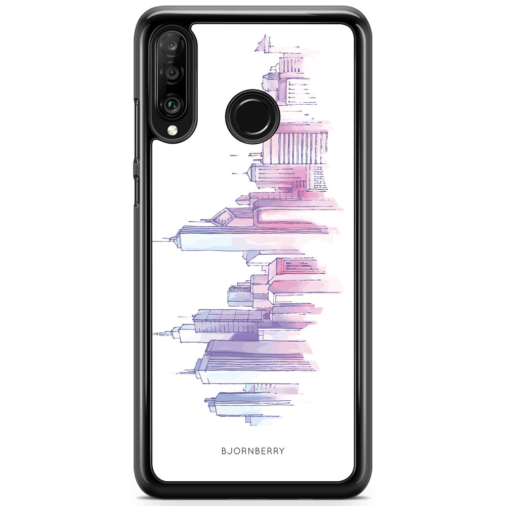 Huawei P30 Lite Case - Watercolor Skyline