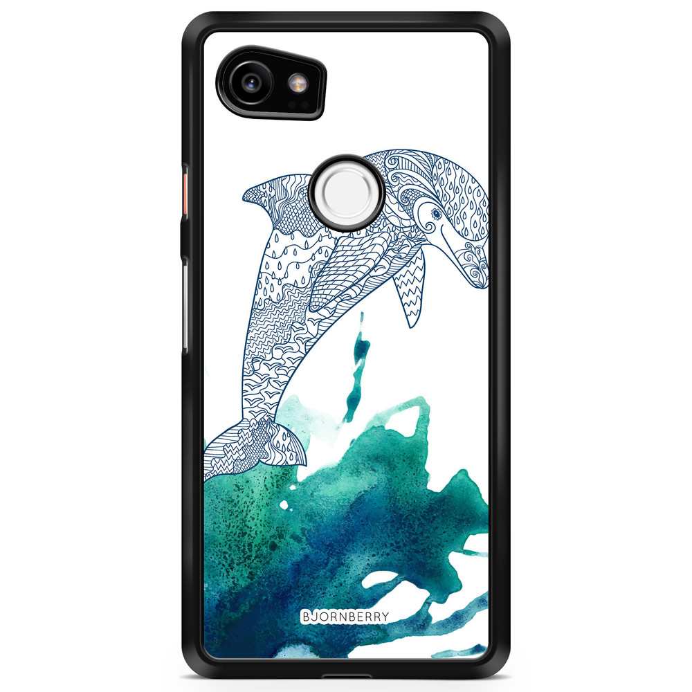 Google Pixel 2 XL Case - Mandala Dolphine