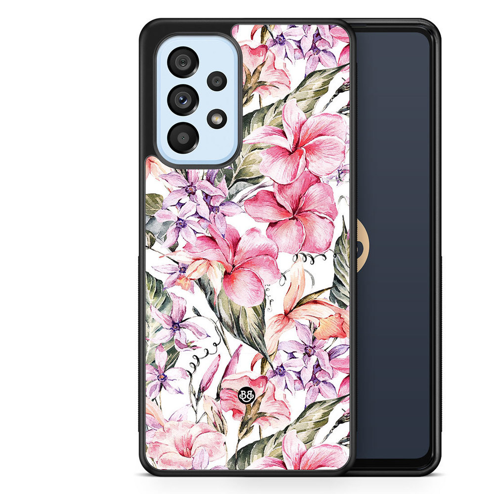 Samsung Galaxy A53 5G Case - Watercolor Flowers