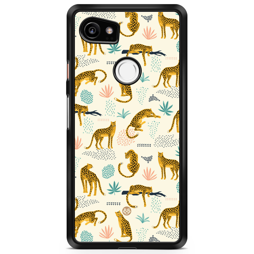 Google Pixel 2 XL Case - Tropic Leopards
