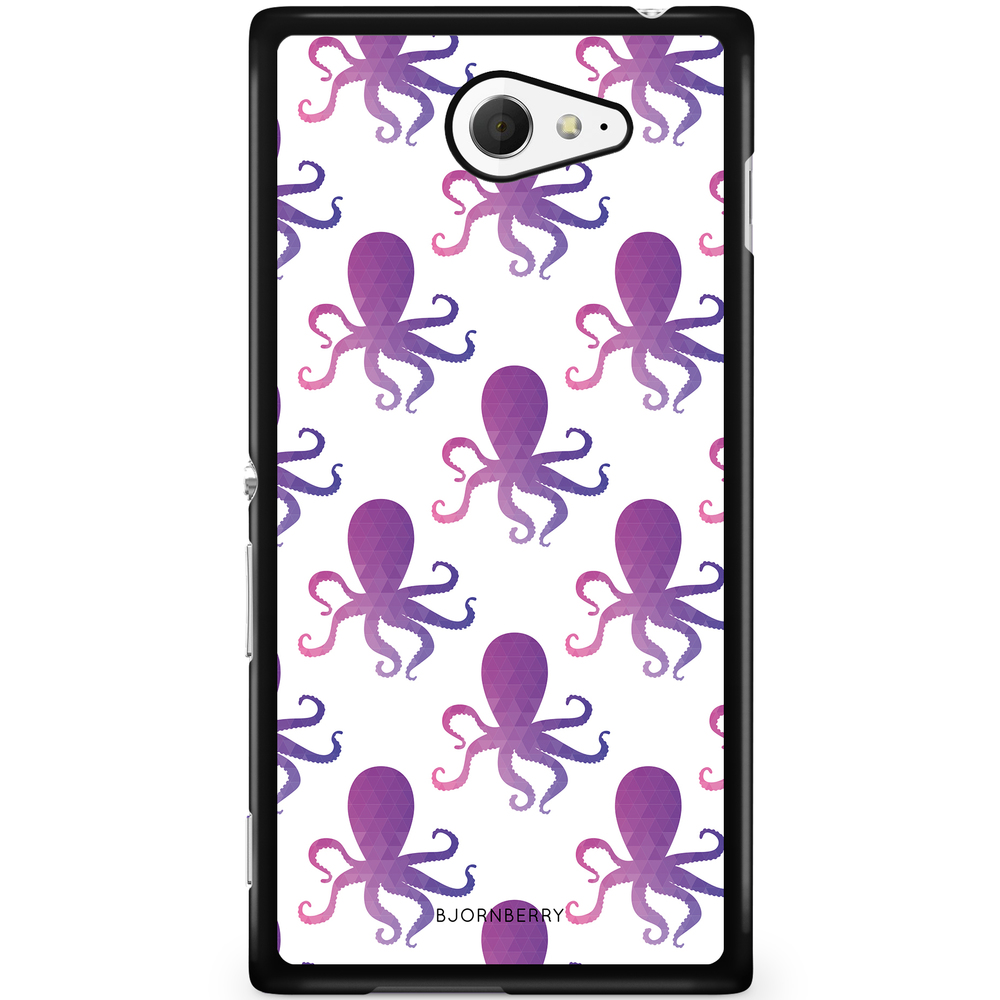 Sony Xperia M2 Aqua Case - Octopus Pattern