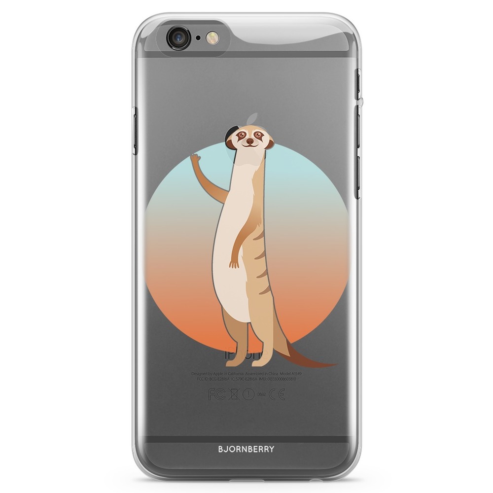 iPhone 6/6s TPU Case - Meerkat