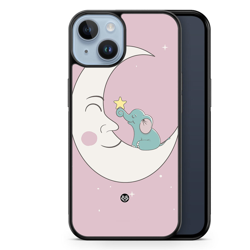 iPhone 14 Plus Case - Elephant Moon