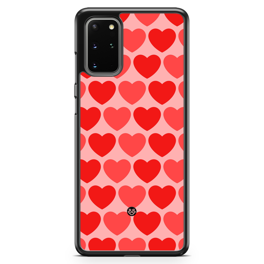Samsung Galaxy S20 Plus Case - Red Hearts