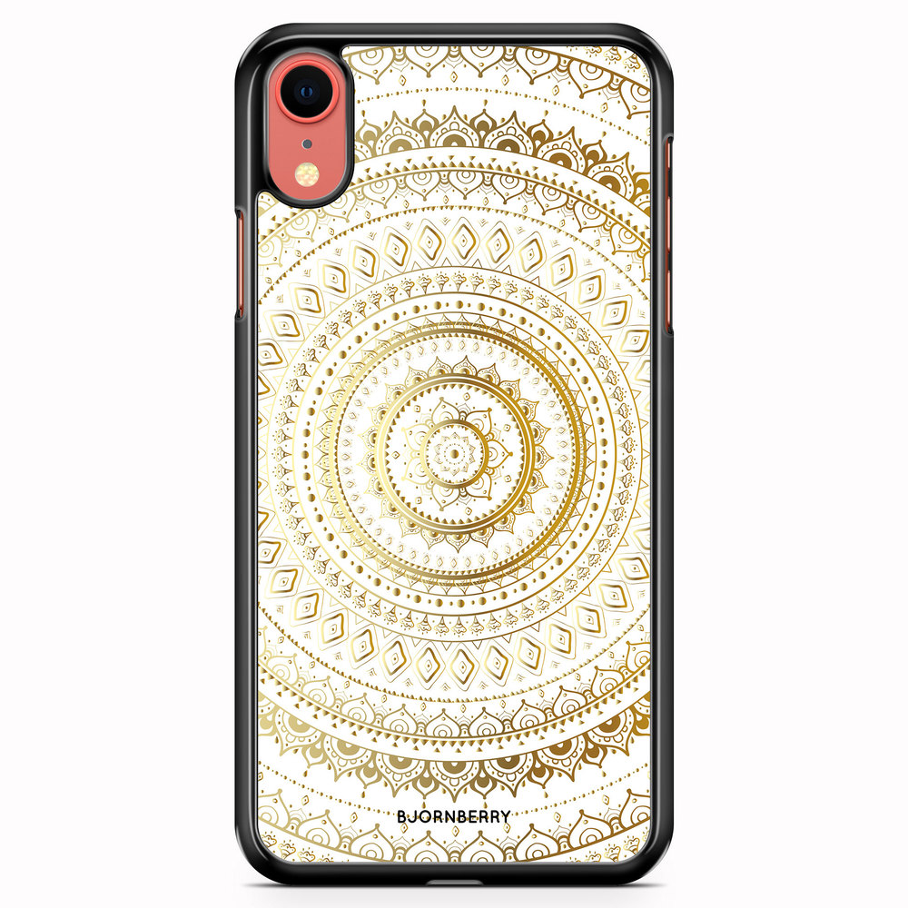 iPhone XR Case - Gold Mandala